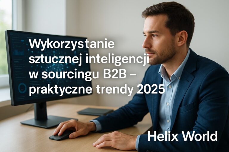Wykorzystatnie AI w sourcingu B2B
